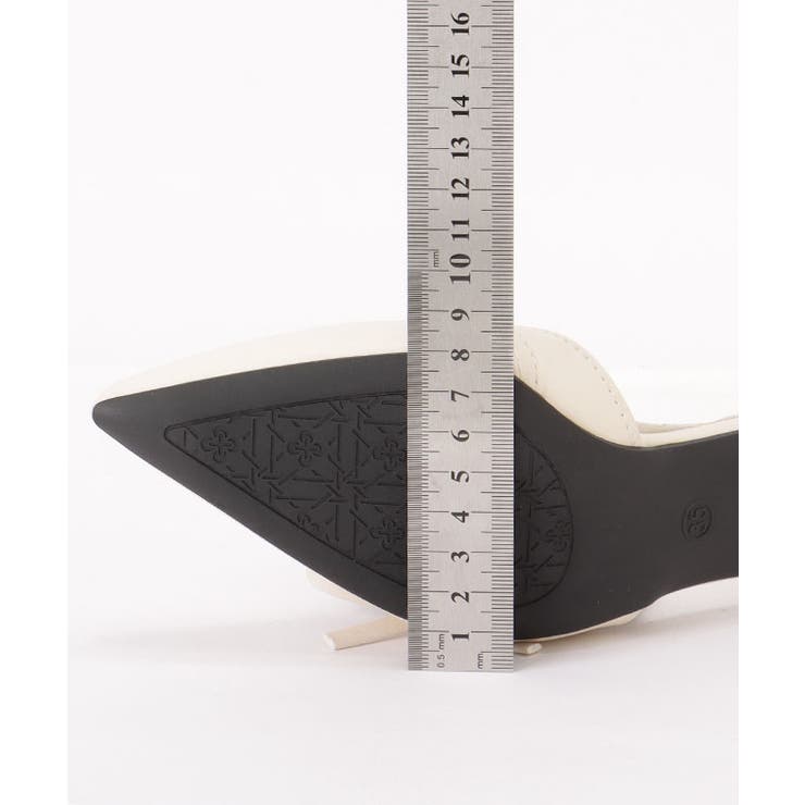 レザー調 ポインテッド パールライン | レースレディース  | 詳細画像19 