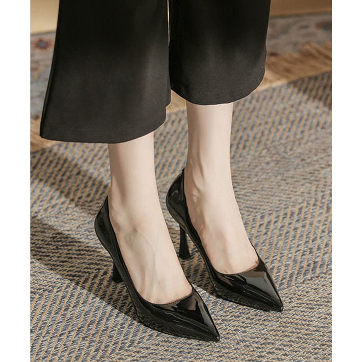 エナメル調 ポインテッド プレーン | レースレディース  | 詳細画像4 