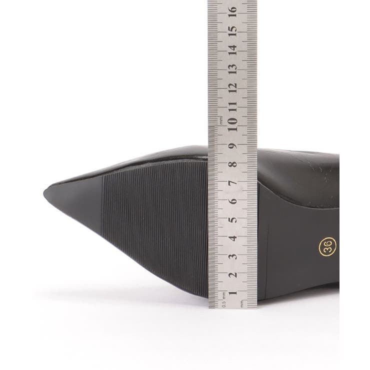 レザー調 ななめ ヒール | レースレディース  | 詳細画像17 