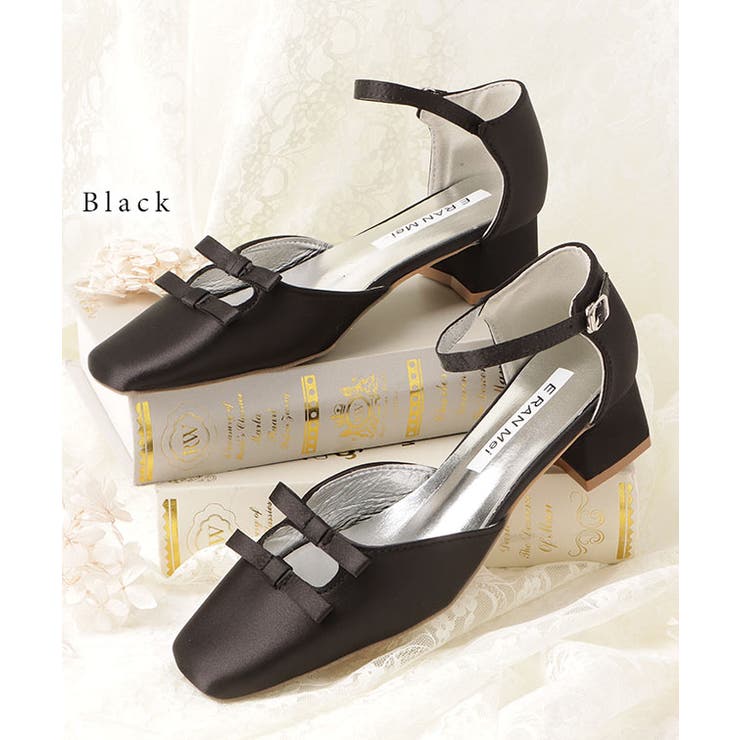 スクエアトゥ ダブル リボン | レースレディース  | 詳細画像3 