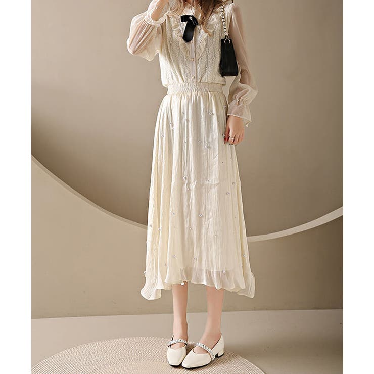 レザー調 ビジュー ストラップ付き | レースレディース  | 詳細画像11 