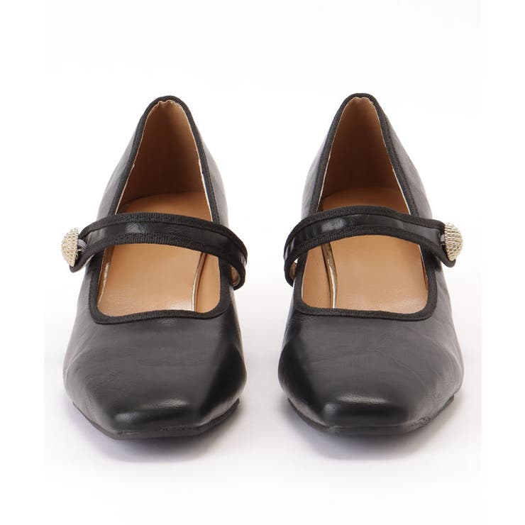 レザー調 スクエアトゥ ビジュー | レースレディース  | 詳細画像13 