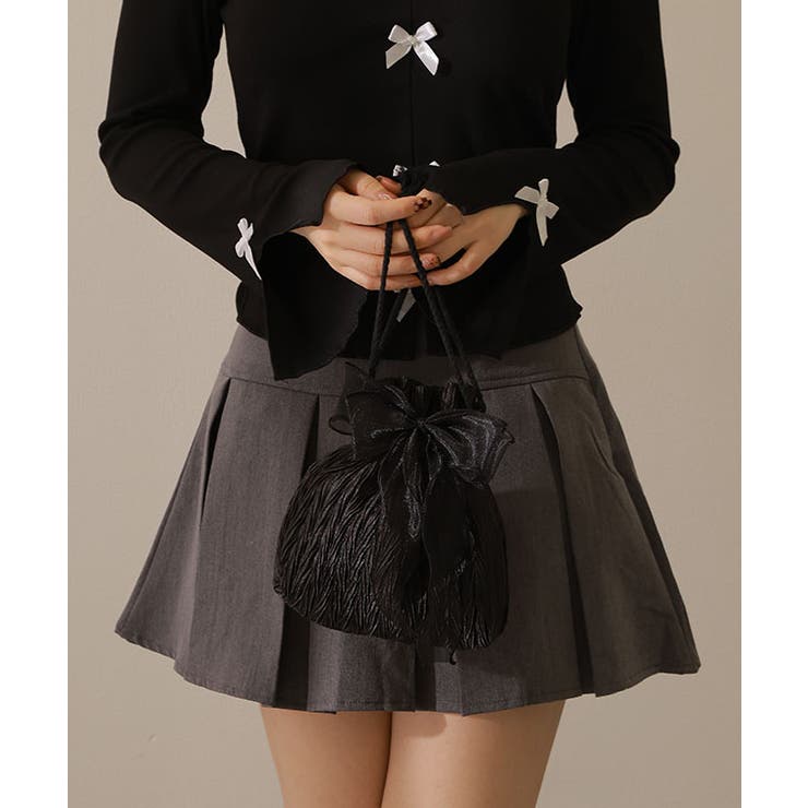 2WAYパール 巾着 ショルダー | レースレディース  | 詳細画像4 