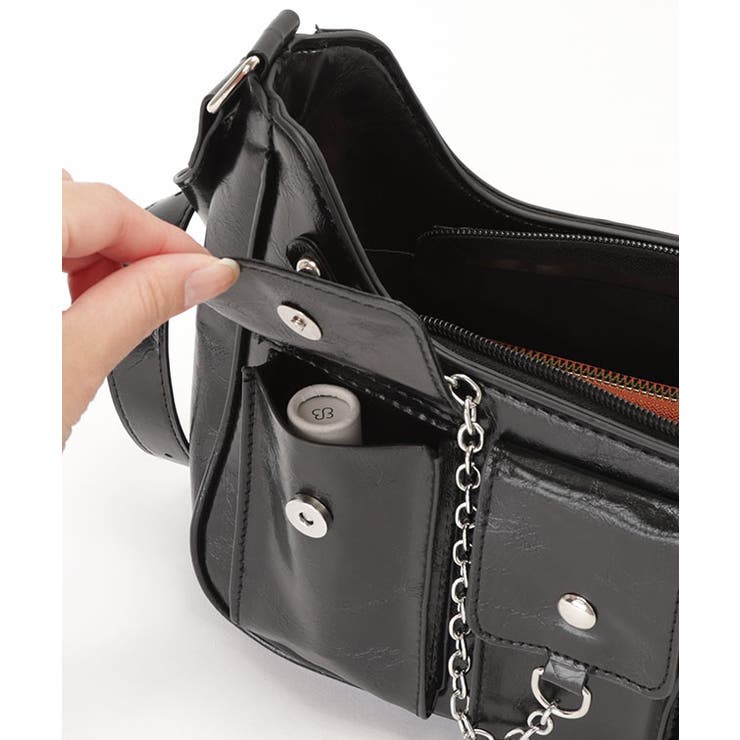 ポケット付き チェーン レザー調 | レースレディース  | 詳細画像19 