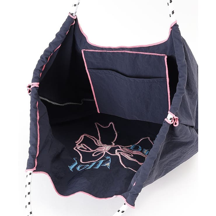 リボン 刺繍 ショルダー[品番：LCLW0008283]｜レースレディース