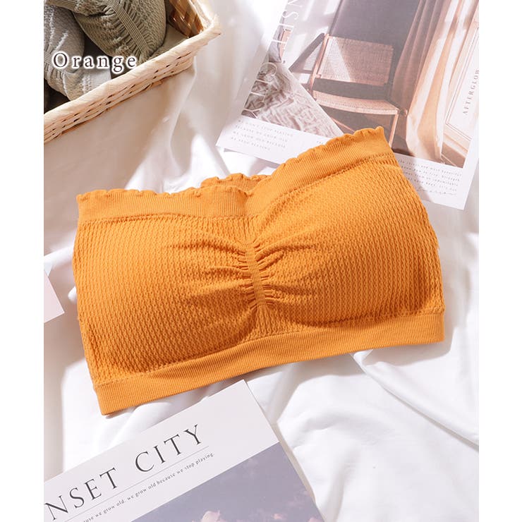 ソリッドカラー メロウフリル カップ付き | レースレディース  | 詳細画像14 