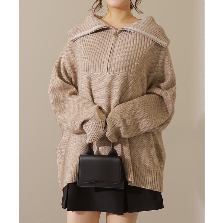 ミックスカラー ハーフジップ 長袖 | レースレディース  | 詳細画像14 