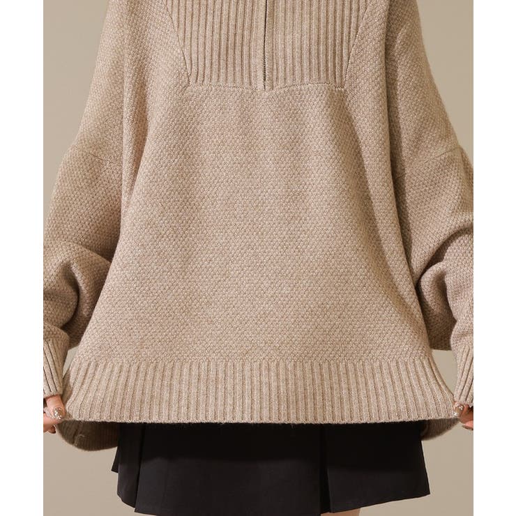 ミックスカラー ハーフジップ 長袖 | レースレディース  | 詳細画像20 