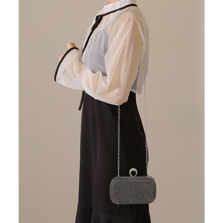 3WAY ラインストーン クラッチ | レースレディース  | 詳細画像7 