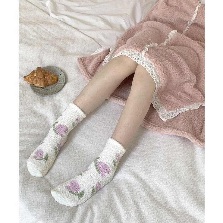 【5足セット】ふわもこ フルーツ柄 バラエティ | レースレディース  | 詳細画像8 