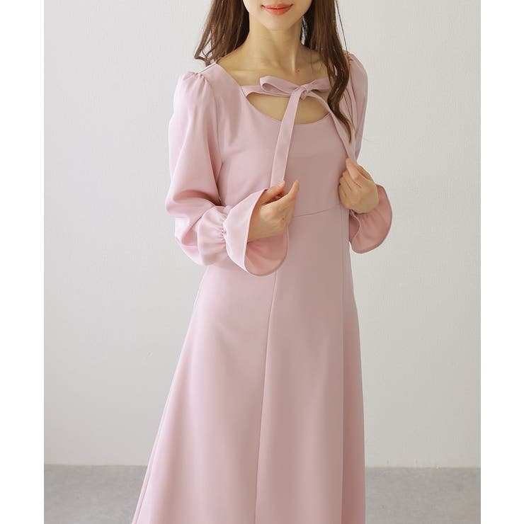 Uネック クロス リボン | レースレディース  | 詳細画像13 