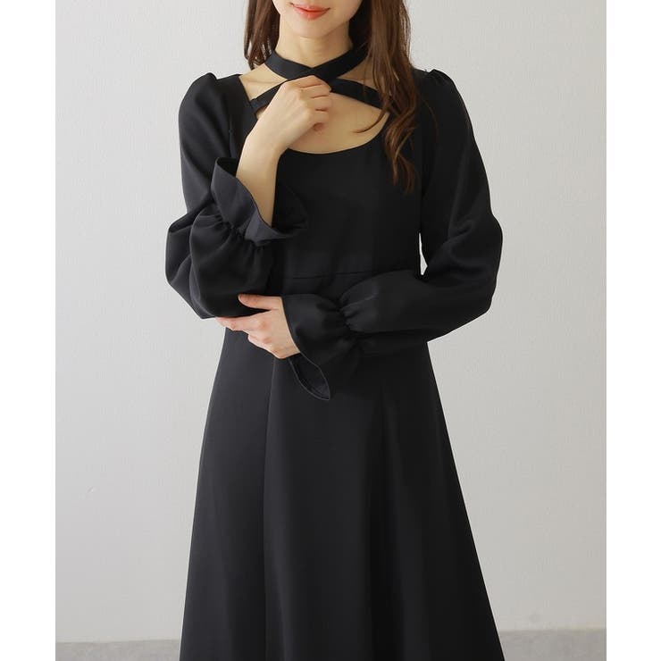 Uネック クロス リボン | レースレディース  | 詳細画像5 