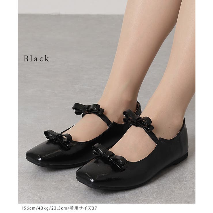 スクエアトゥ レザー調 ダブル | レースレディース  | 詳細画像3 