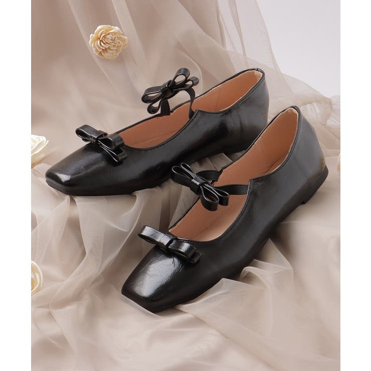 スクエアトゥ レザー調 ダブル | レースレディース  | 詳細画像6 