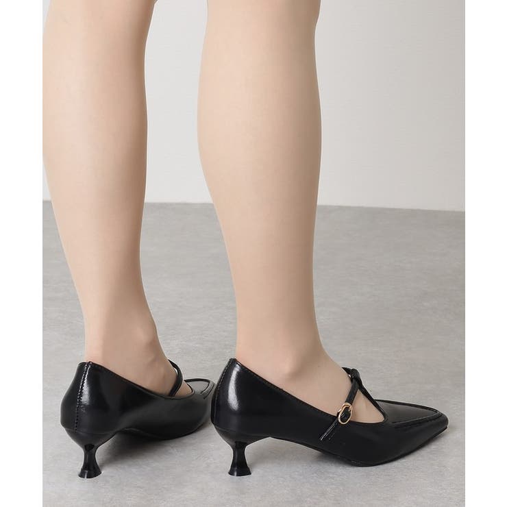 レザー調 ポインテッド ストラップ付き | レースレディース  | 詳細画像6 