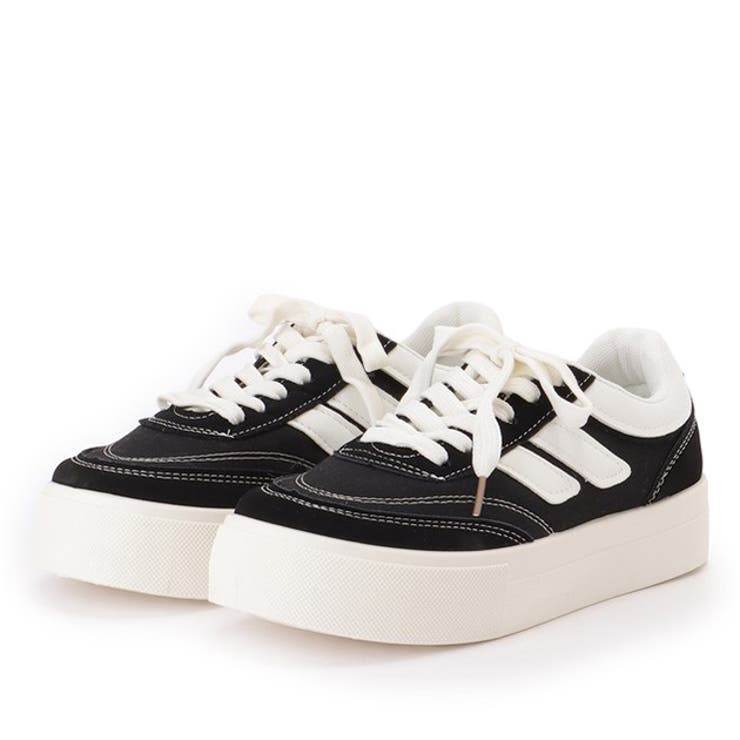 配色 パッチ 厚底 | レースレディース  | 詳細画像1 