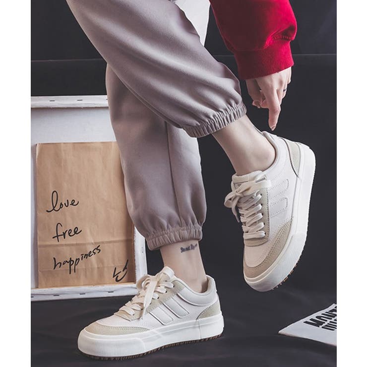 配色 パッチ 厚底 | レースレディース  | 詳細画像13 