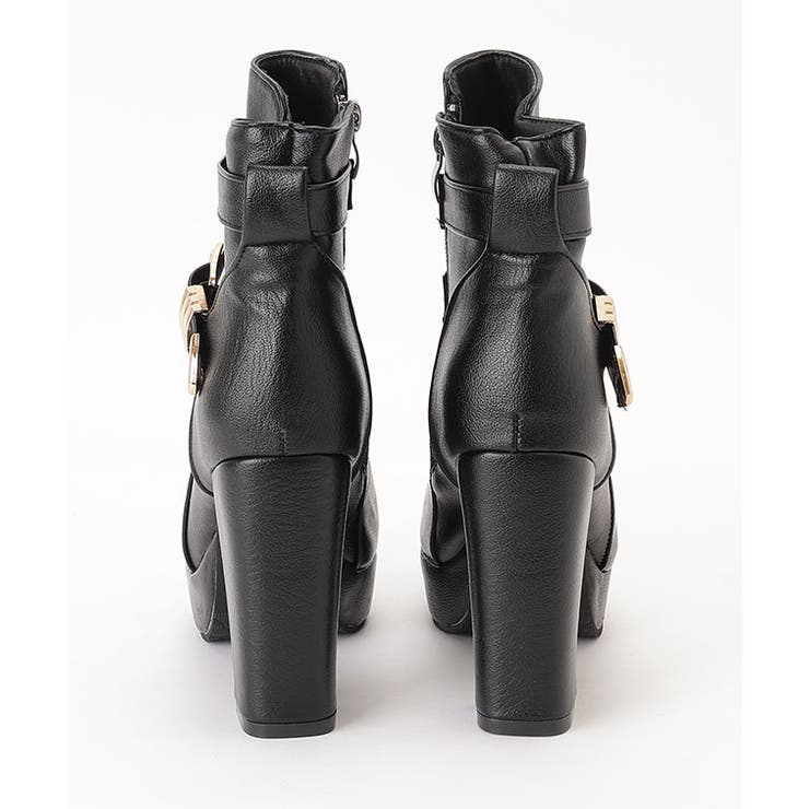 レザー調 クロスベルト プラットフォーム | レースレディース  | 詳細画像17 