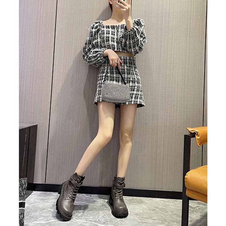 レザー調 ベルト付き レースアップ | レースレディース  | 詳細画像10 