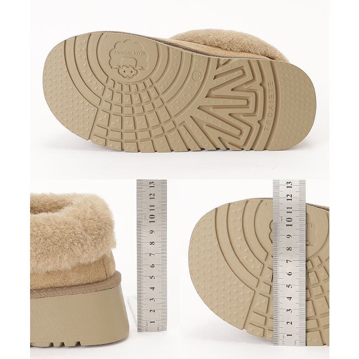 スエード調 厚底 ムートン | レースレディース  | 詳細画像20 