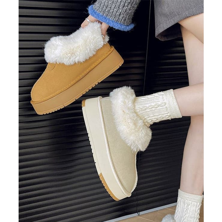 スエード調 厚底 ムートン風 | レースレディース  | 詳細画像11 