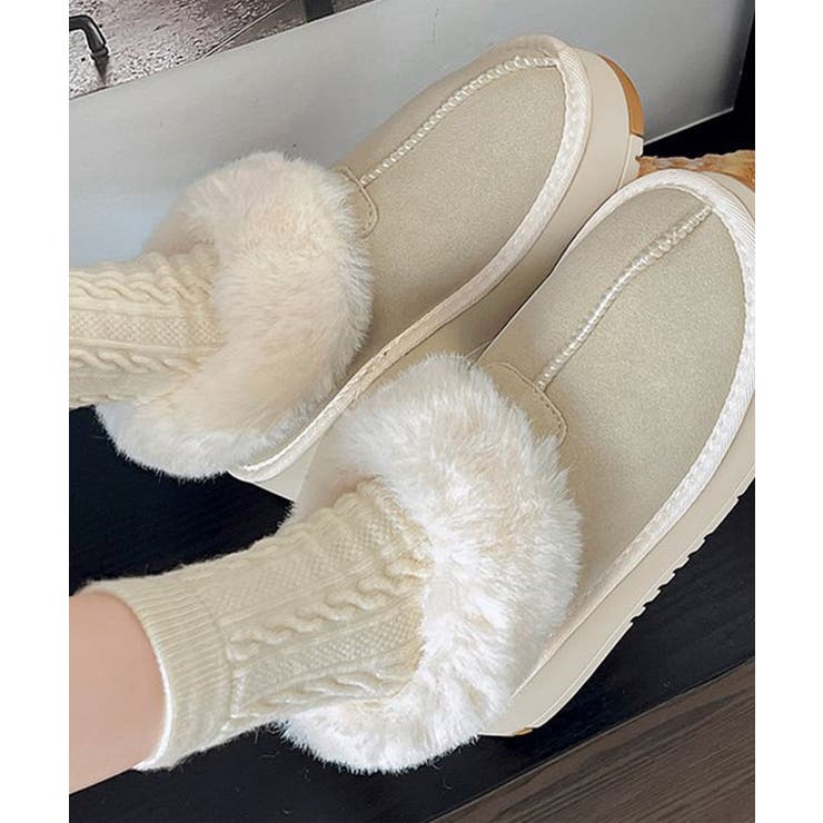 スエード調 厚底 ムートン風 | レースレディース  | 詳細画像9 