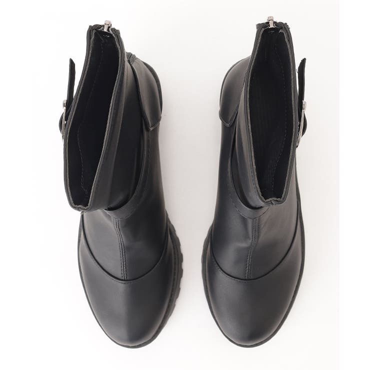 レザー調 ダブルベルト トラックソール | レースレディース  | 詳細画像13 