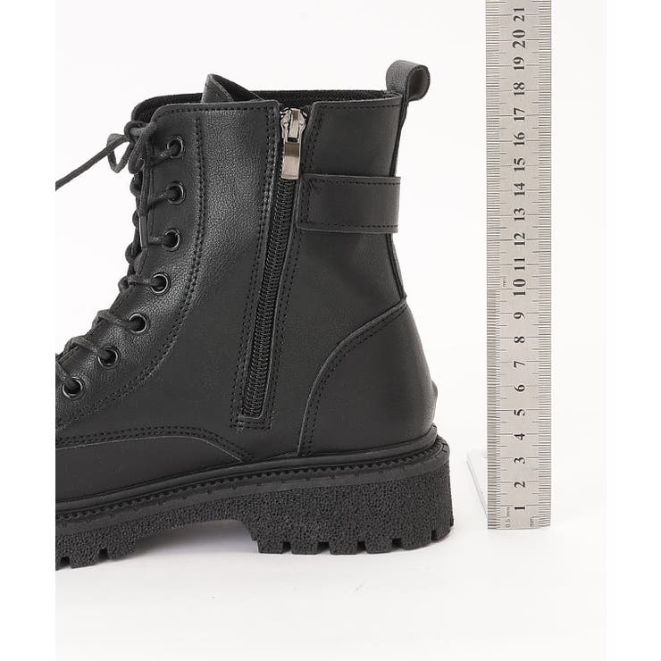 レザー調 ベルト付き トラックソール | レースレディース  | 詳細画像19 