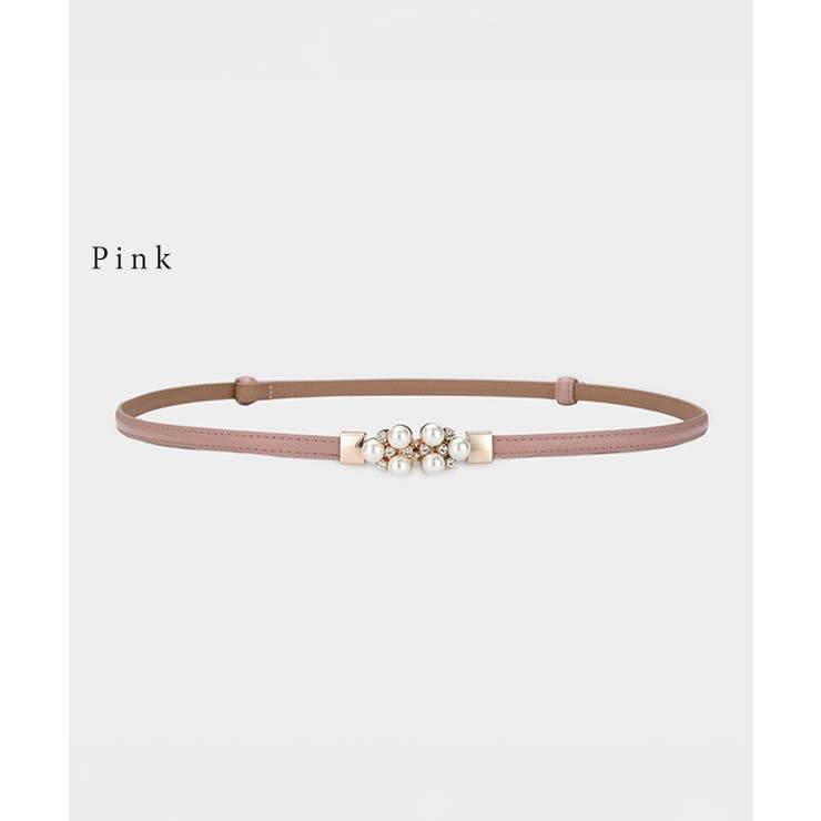 レザー調 パール バックル | レースレディース  | 詳細画像6 