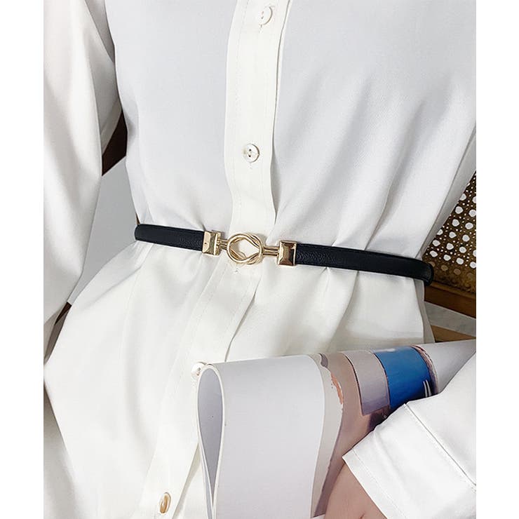 レザー調 ループ バックル | レースレディース  | 詳細画像4 