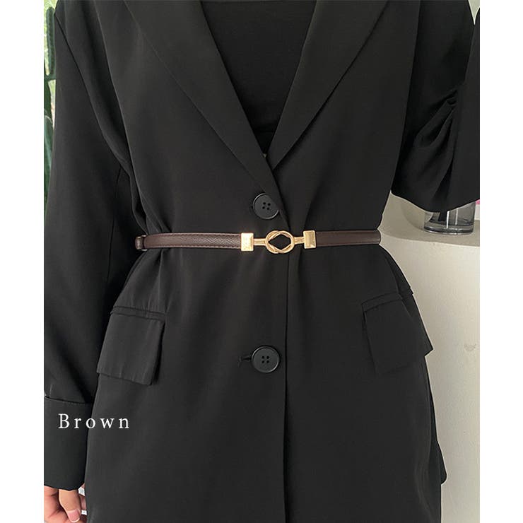 レザー調 ループ バックル | レースレディース  | 詳細画像5 