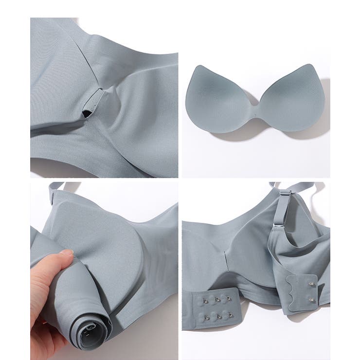 ソリッドカラー シームレス ブラ&ショーツ | レースレディース  | 詳細画像19 