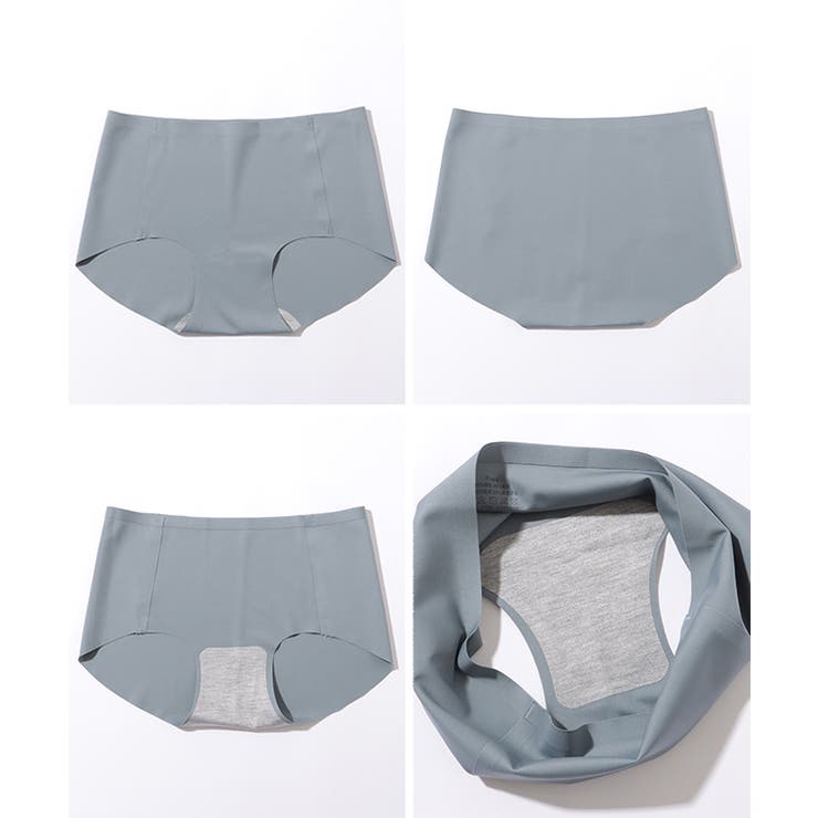 ソリッドカラー シームレス ブラ&ショーツ | レースレディース  | 詳細画像20 