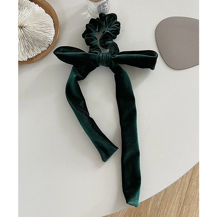 ベロア調 ロング リボン | レースレディース  | 詳細画像8 