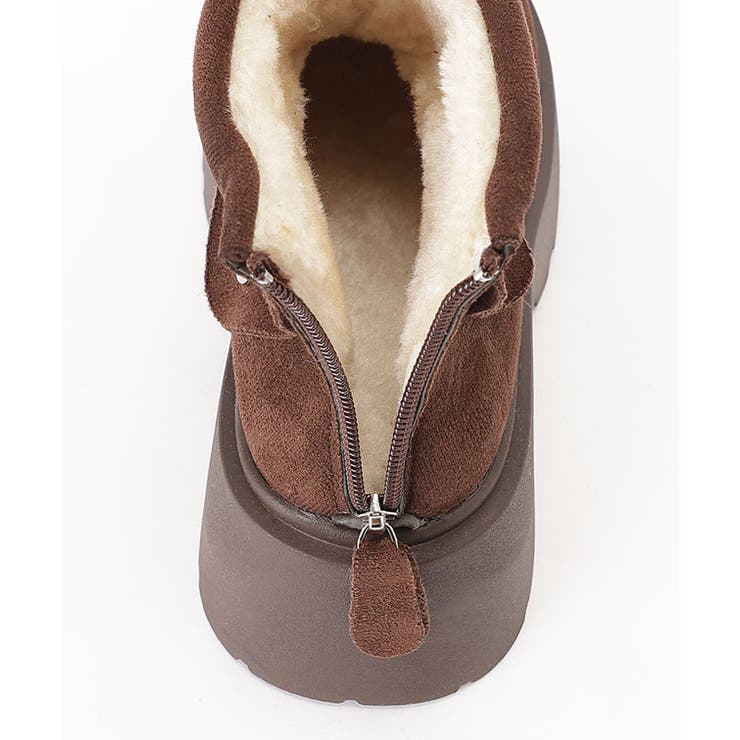 スエード調 厚底 ボタン付き | レースレディース  | 詳細画像18 