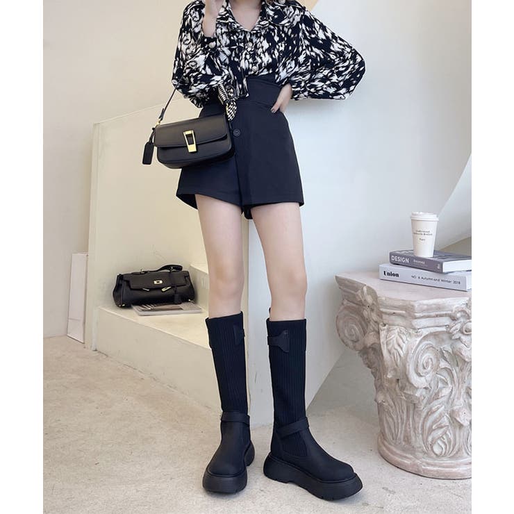 異素材 ソックス 厚底 | レースレディース  | 詳細画像4 