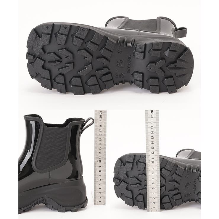 厚底 パテント風 タンクソール | レースレディース  | 詳細画像20 