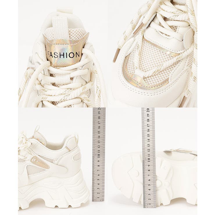 Chloé アイボリー レース スニーカー Lauren”スニーカー｜カジュアルスタイル｜クロエ JP