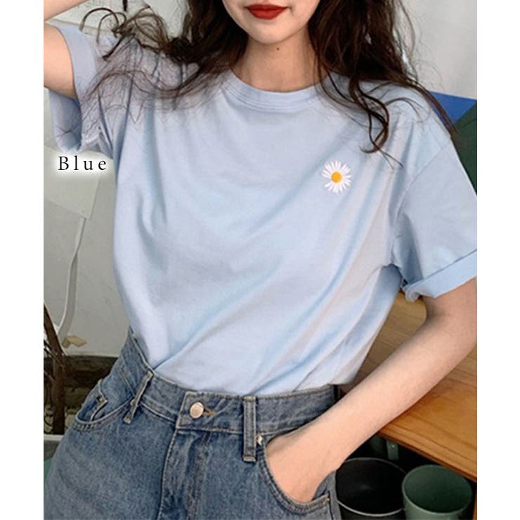 フラワー 刺繍 クルーネック | レースレディース  | 詳細画像7 