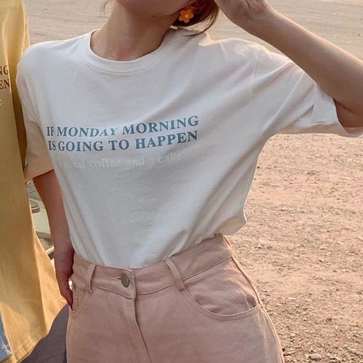 配色 ロゴプリント クルーネック | レースレディース  | 詳細画像1 