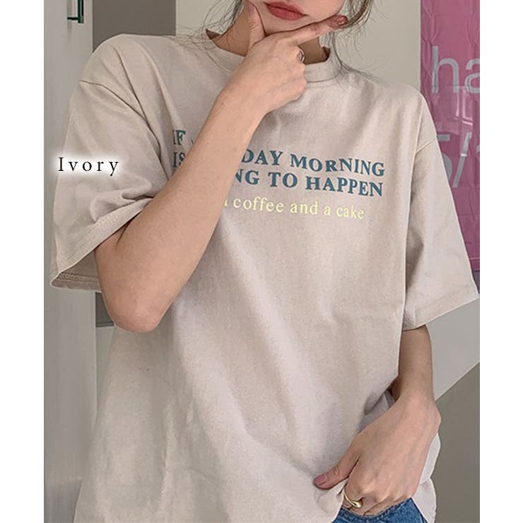 配色 ロゴプリント クルーネック | レースレディース  | 詳細画像8 