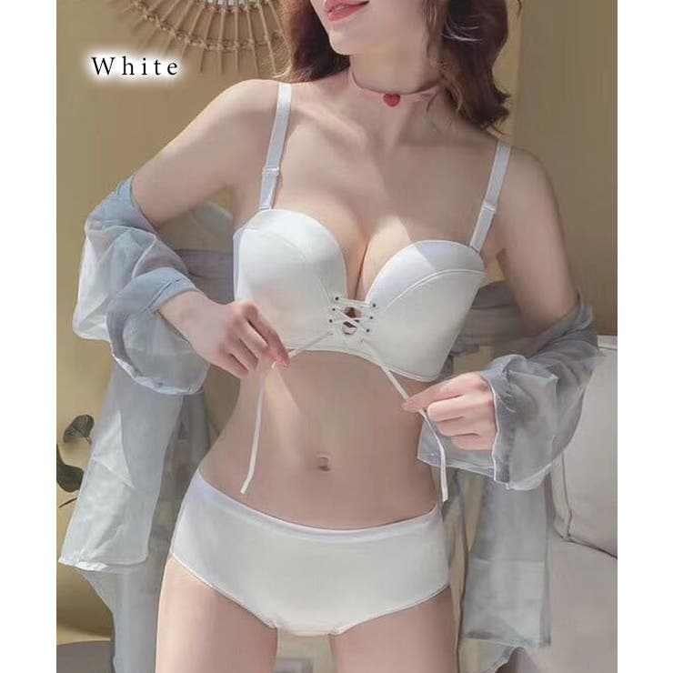 【2点セット】ソリッドカラー レースアップ 2WAY | レースレディース  | 詳細画像17 