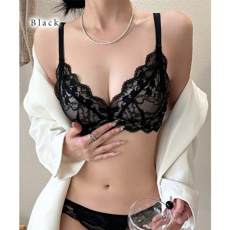 フラワー レース リボン付き | レースレディース  | 詳細画像8 