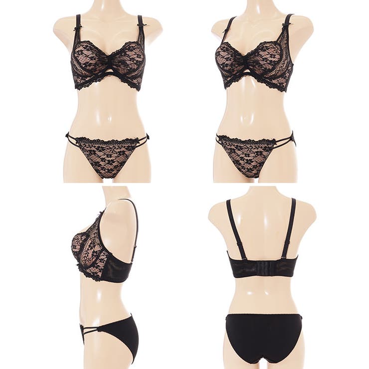 【2点セット】リボン風 花柄 レース | レースレディース  | 詳細画像20 