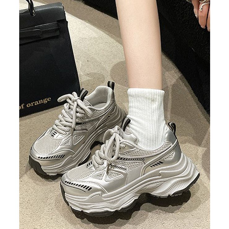 配色 厚底 メタリック | レースレディース  | 詳細画像7 