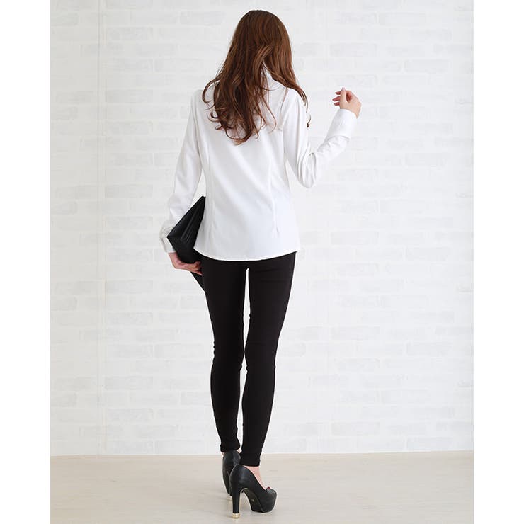 フリル ロングブラウス 長袖 | レースレディース  | 詳細画像11 