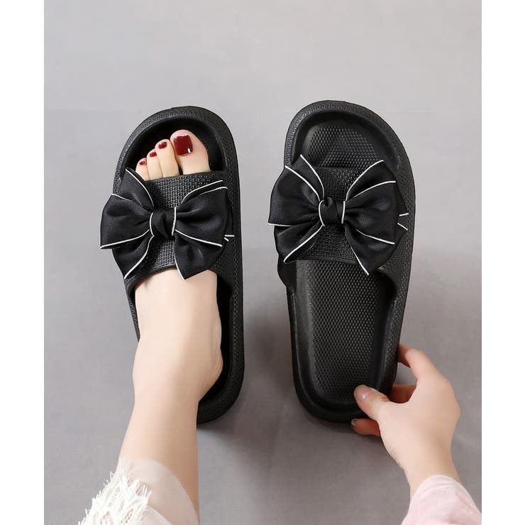 配色 ビッグ リボン | レースレディース  | 詳細画像5 