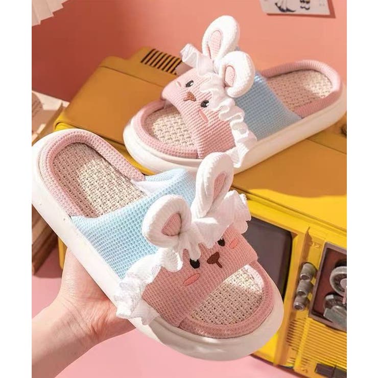 配色 ウサギ ワッフル | レースレディース  | 詳細画像6 