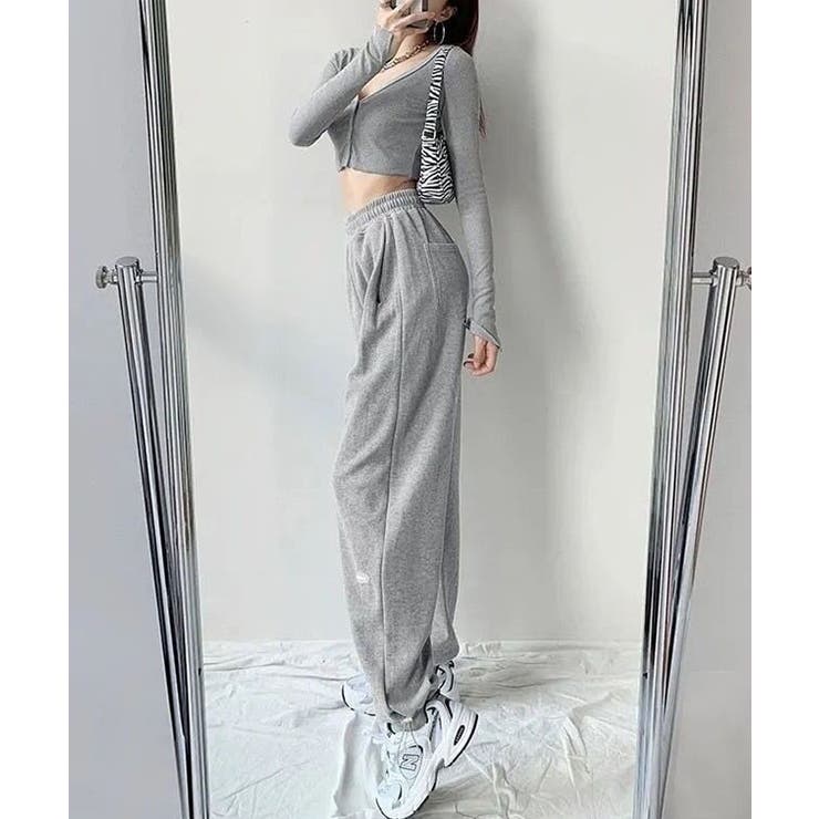 裾絞り ドロスト スウェット | レースレディース  | 詳細画像15 