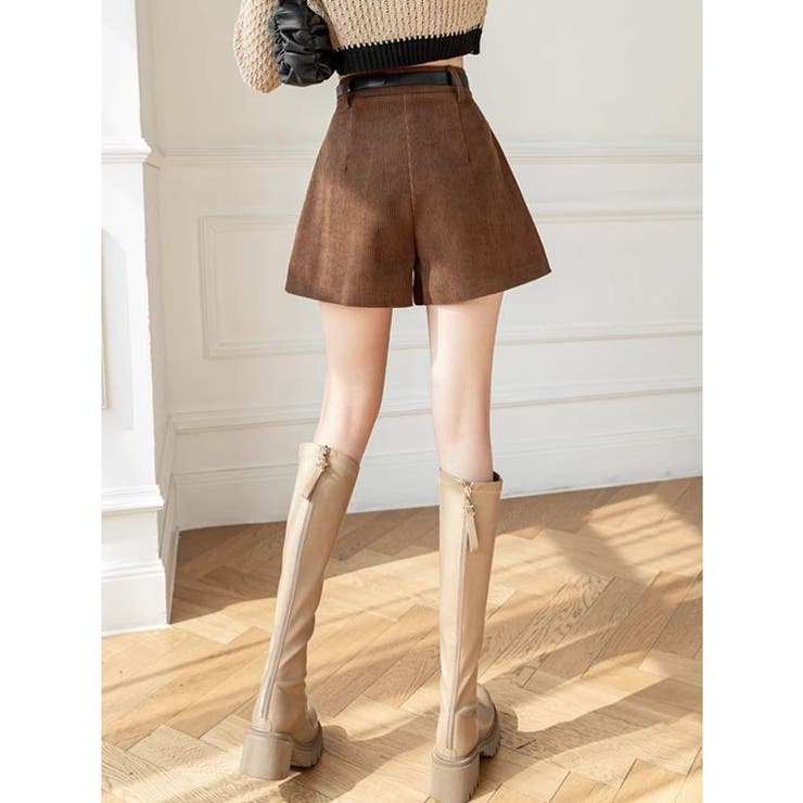 コーデュロイ プリーツ ハイウエスト | レースレディース  | 詳細画像13 